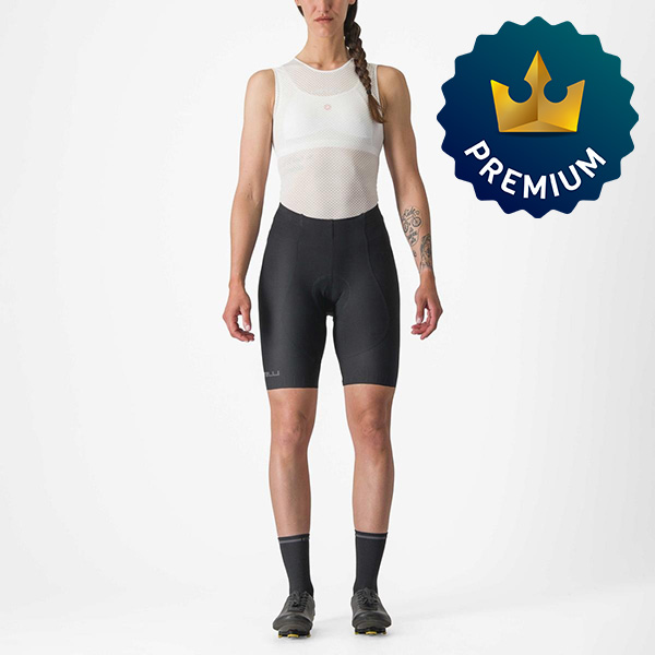 Short Castelli Espresso Women Negro