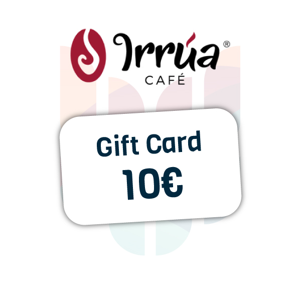 Gift-card de 10€ en Café Irrúa
